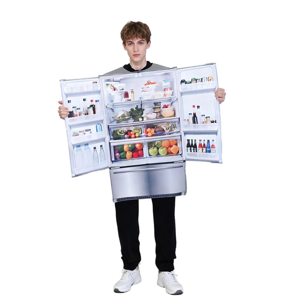 Halloween Costume Refrigerator Cosplay Suit For Adults Party And Bar Fun Creators