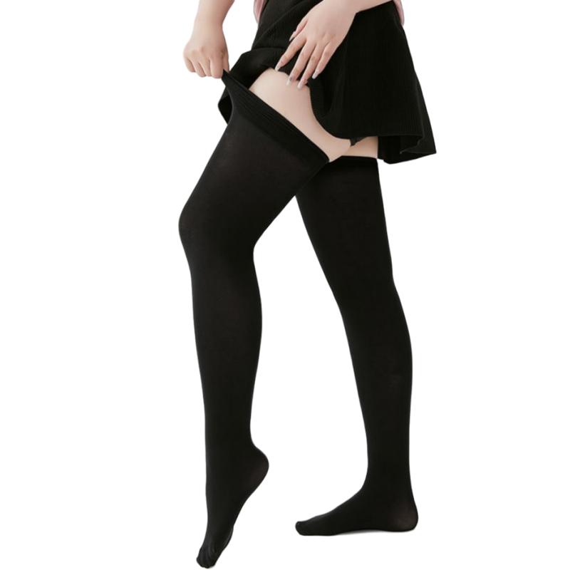 1/2 шт. Женские чулки больших размеров, носки выше колена, чулки до бедра, большой размер, женские чулки, длинные носки, женские чулки