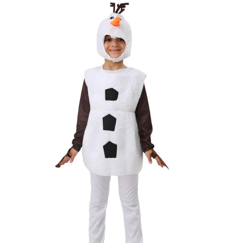 Christmas Frozen Snow Treasure Kids Onesie Cosplay Stage Costume