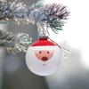 12pcs 6cm Painted Christmas Balls Pendant Red White Xmas Tree Pendants  Holiday Festival Decor