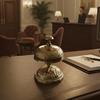 Brass Desk Bell Handcrafted Engraved Call Bell Home Decor Office Decor