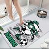 Custom Name Llama Party Invitation Carpet Rug Customizable Soft Washable Anti-Slip Home Living Room Sofa Mats Personalized Rug. 0909166