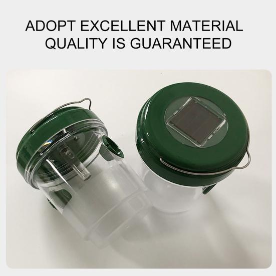 2/4 шт. Уличная подвесная ловушка для ос на солнечной батарее, ловушка для шершней и пчел