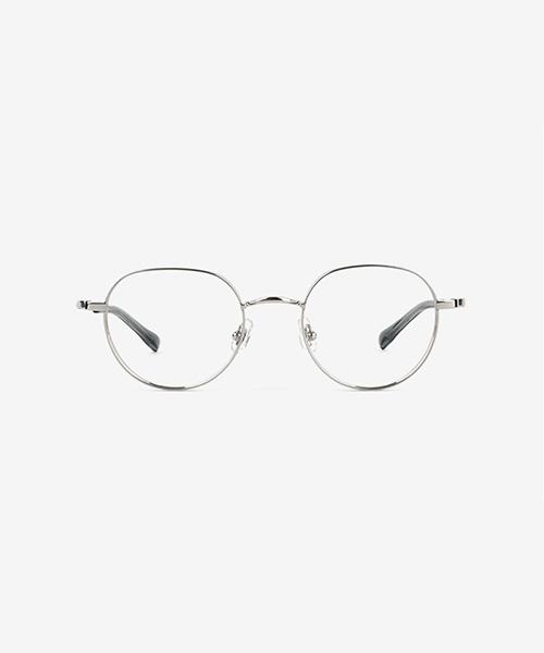 Techeuoaiweeo Yuto Eyeglass Frames C4 Shinysilver
