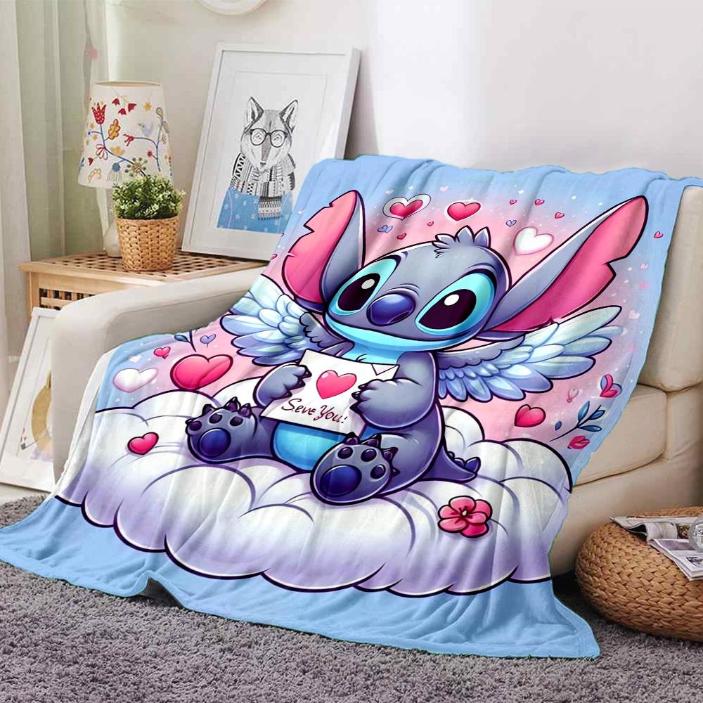 Love Friendship Flannel Blanket Super Soft Warm Cozy Blanket For Sofa Bed Office Travel Allseason Home Decor Gift