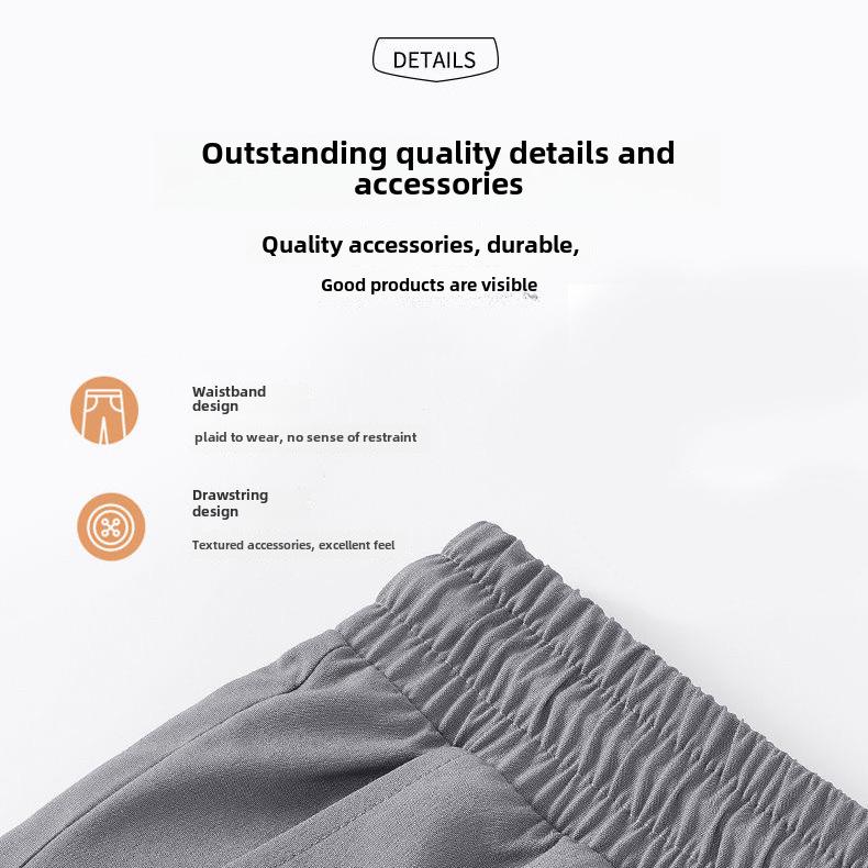 Мужские летние спортивные шорты свободного кроя Black Ice Silk