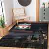 Liverpool Personalized Text Floor Rug Office Rug Design for Kitchen Decorate room Living Rooms Entryway Antislip Carpet Decorate Offices