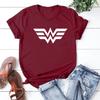 Wonder Female T-shirt Women Warrior T Shirts Superhero Tee Women Power Shirts Mothers Day Gift Casual Tees Tops