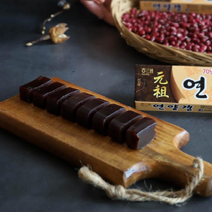 Haitai Корейская традиционная паста из красной фасоли, желе, 55 г x 20 шт.