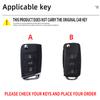 Для VW Volkswagen Polo Golf 4 5 6 7 T5 MK7 Tiguan Passat B6 B5 Skoda Octavia A5 A7 Seat Leon FR 2 Ibiza Ateca чехол для автомобильного ключа Cove