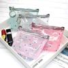 Zipper Transparent Coin Purse Candy Color Card Storage Bag Simple Small Wallet  Lady