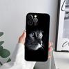 Черные Кошки Чехол для Телефона для iPhone 11 15 Pro Max Чехол Coque 14 Plus 13 Pro 12 11 X XS XR 7 8 SE 2020 15Pro Милый Кот ТПУ Мягкая Крышка