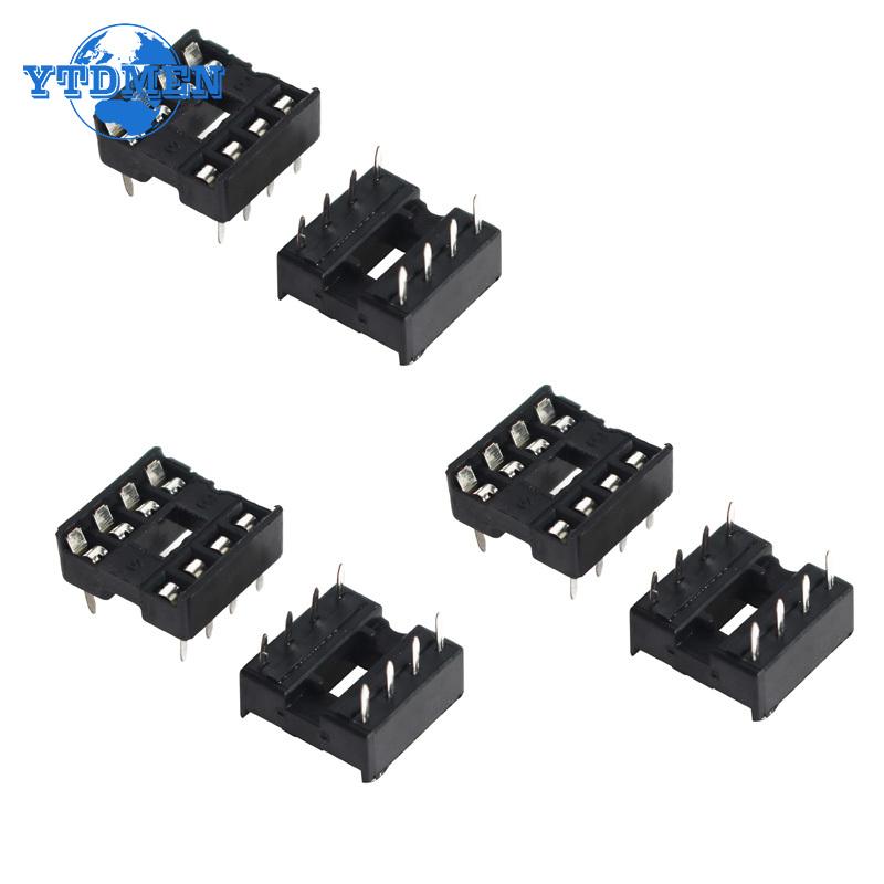 10/20 шт. адаптер для гнезда ИС припой DIY гнезда 8pin IC Seat DIP Kit