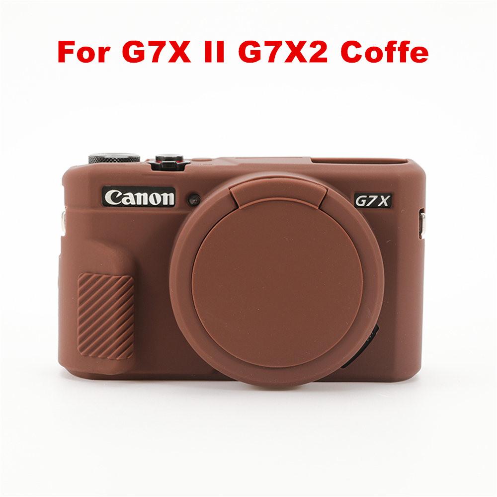 Чехол для Canon G7X Mark ii iii, Мягкий силиконовый чехол-накладка для корпуса камеры для Canon G7X Mark III II G7X2 G7X3 G7X II Цифровая камера