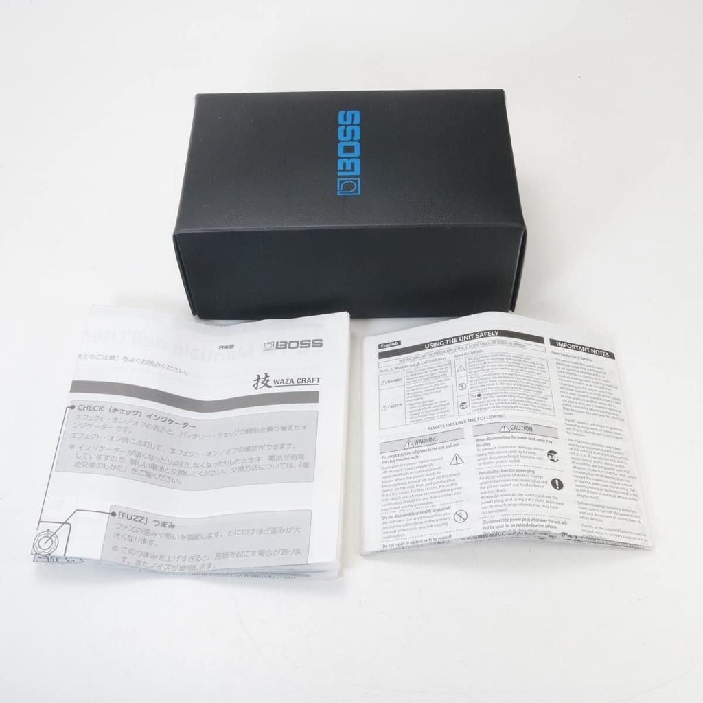 BOSS Fuzz WAZA CRAFT Fuzz Сделано в Японии BOSS / FZ-1W -техника-