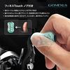 Gomexus Рукоятка для катушки Углепластиковая двойная рукоятка для мультипликаторных катушек Daiwa и Shimano Запасная рукоятка с ручкой Рыбалка на басса FH95/85 - (Татула,