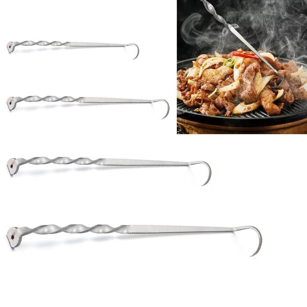 Grill Accessories Meat Hook Flipper Cooking BBQ Grill New Barbecue Turners Hooks