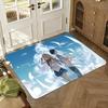 Your Lie in April Floor Mat Floor Mat Soft Flannel Non-Slip Door  Rug for Living Room