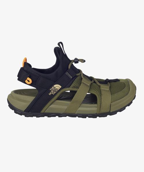 The North Face NS82R53K White Label Explore Camp Сандалии Оливковые [Отправка из Кореи] 100% Оригинал