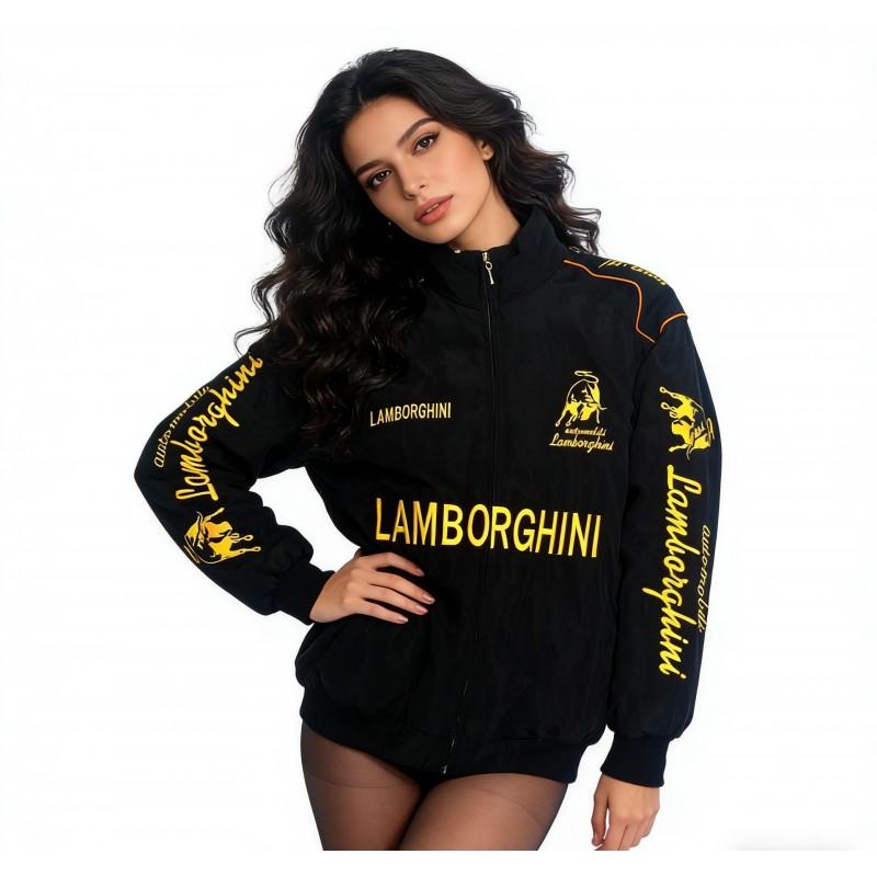 F1 Racing Style Embroidered Cotton Jacket Men Women Sportswear