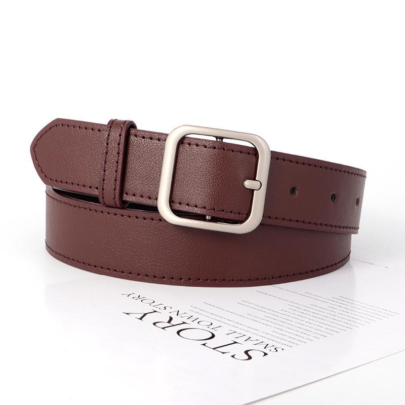 Винтажный регулируемый джинсовый ремень Унисекс Повседневный студенческий стиль Поясной аксессуар