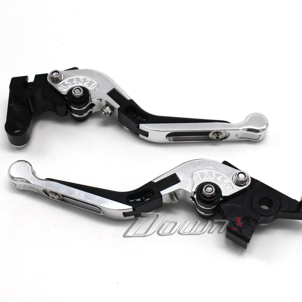 Для SUZUKI GSR 750 2011-2016 GSR 600 2006-2011 аксессуары для мотоциклов с ЧПУ короткие тормозные рычаги сцепления логотип GSR
