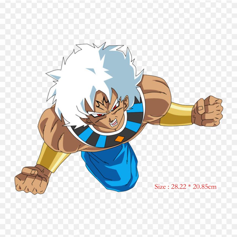 Patches For Clothes Bag Iron On Thermal Stickers Dragon Ball Super Monna Super Saiyan Team Universe 4 Pattern Washable Heat Transfer