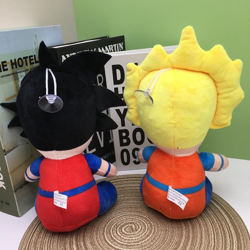 20 см Dragon Ball Японское Аниме Плюшевые Игрушки Супер Сайян Гоку Вегета Пикколо Трункс Гохан Мультяшная Фигурка Кукла