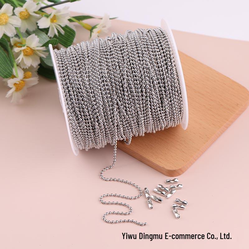 Рулон шариковой цепочки 2,4 мм для рекламы или маркировки