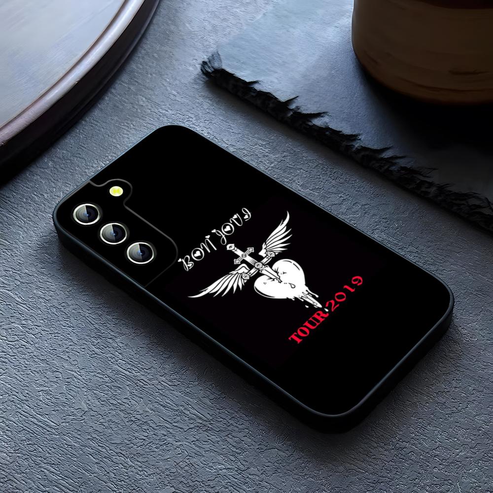 B-BonS JoviS Band Phone Case For Samsung Galaxy S26 S24 S23 S22 S25 S21 S20 Ultra Fe Plus A54 A24 A55 A53 Coque