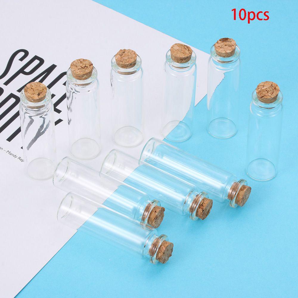 Containers Empty Wishing Tiny Small Wishing Bottle With Cork Stopper Transparent Message Bottles