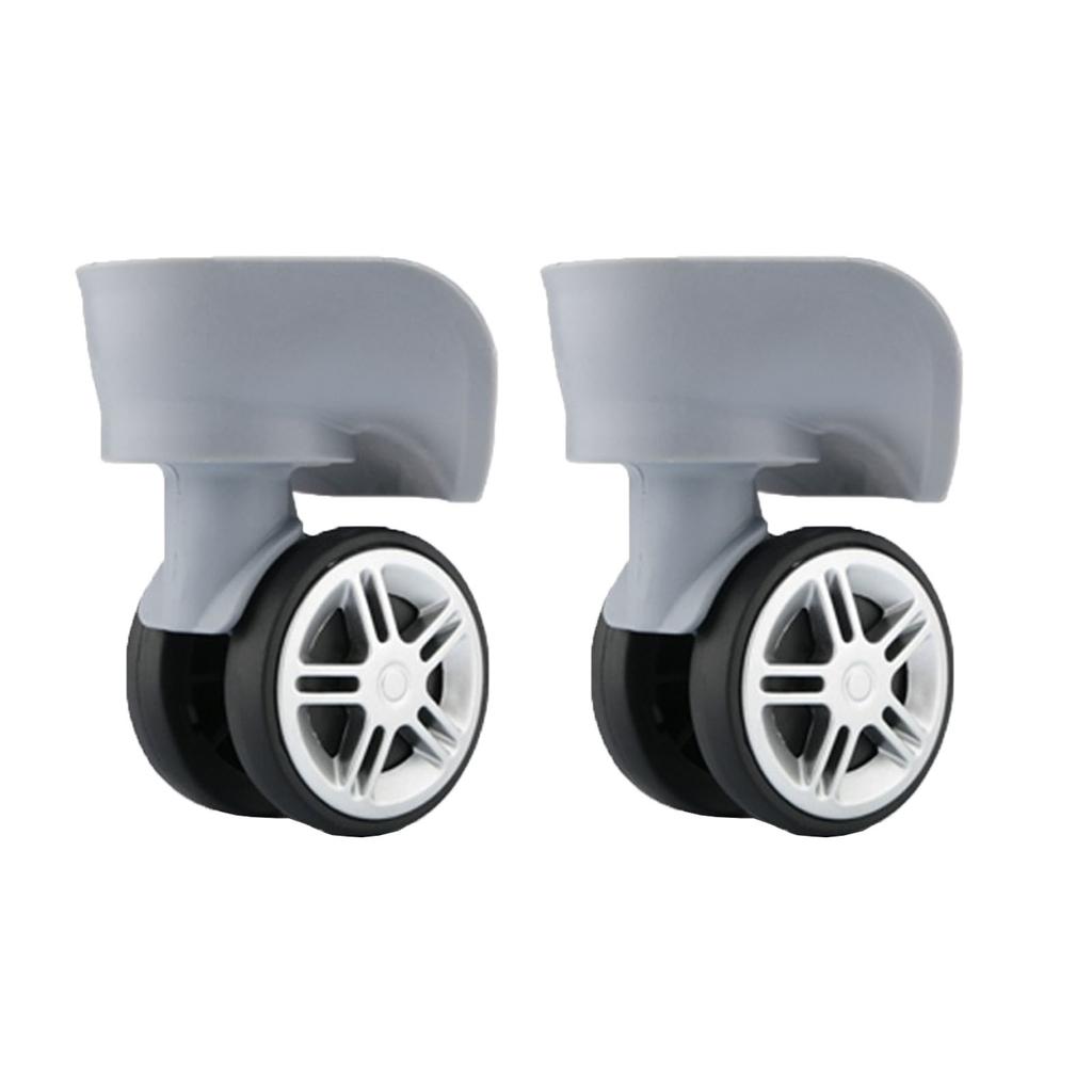1 пара сменных роликов для чемодана своими руками, поворотные бесшумные роликовые колеса для дорожной сумки, дорожного чемодана