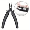 2Pcs Jewelry Crimping Pliers for Bracelet Making Wire Cutter for Earring DIY Making Accessories Pliers for Jewelry Making and Repair