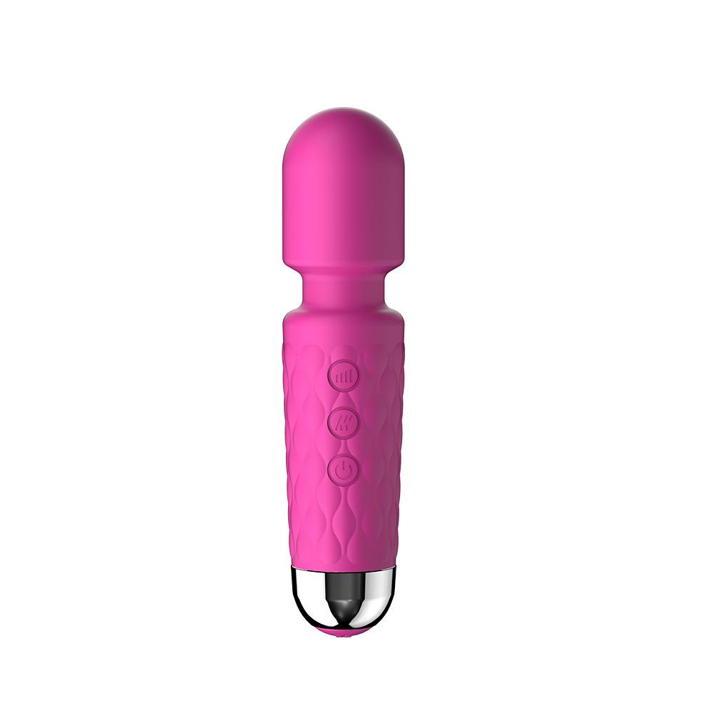 20 Modes Strong Vibration Mini Vibrator USB Charging AV Stick Rod Massager Clitoris G-Spot Vibrators Sex Toy For Women Adults 18