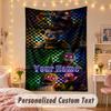 Custom Personalized Tapestry,Five Nights at Freddy’s Print Custom Name Text Wall Art Hanging for Bedroom