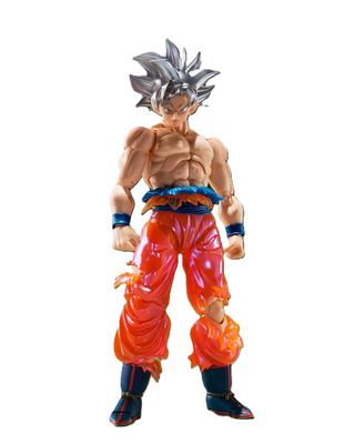 TAMASHII NATIONS Сон Гоку Ультра Инстинкт Преодоление Приблизительно 140 мм ПВХ АБС Окрашенная Подвижная Фигурка S.H.Figuarts - Пределы! - &