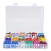 250Pcs Car Fuses Assortment Kit Blade Type Aluminum Sheet Automotive Replacement 2A40A M S