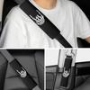 2PCS New Skeleton Hand Car Seat Belt Shoulder Pad - Soft and Comfortable Protective Cover, Black, Seat Belt Shoulder Protection