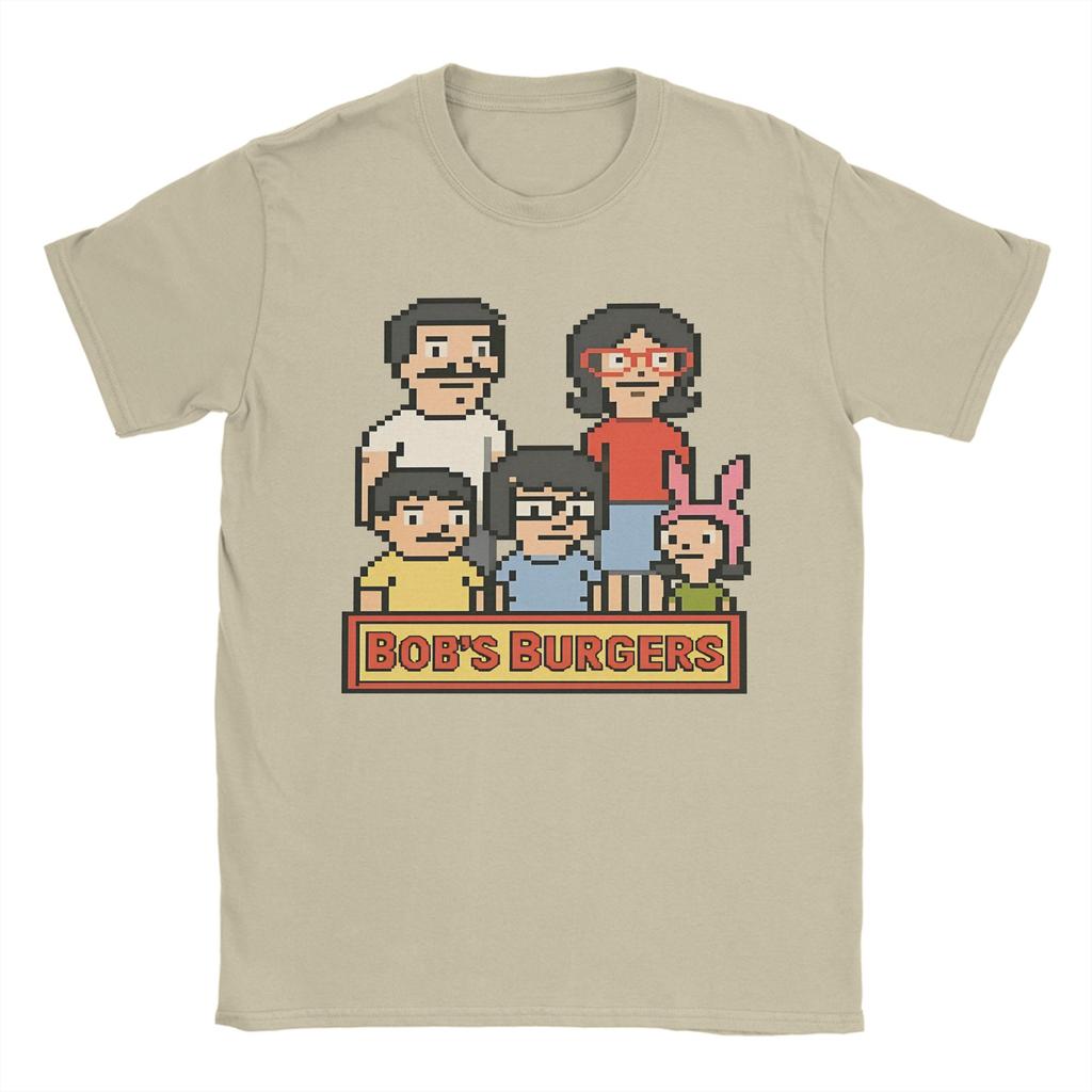 Men Women Bobs BurgersUgly Christmas T Shirts 100% Cotton Clothing Fun Short Sleeve Crew Neck Tee Shirt Plus Size T-Shirts