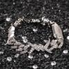 New Designs CZ Twist Thorn Cuban Link Chain Bracelet 10mm Cuban Chain 18K Gold Plating of Rapper Jewelry