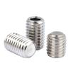 Новый болт с потайной головкой из нержавеющей стали A2 с полной резьбой, винты с шестигранной головкой DIN916