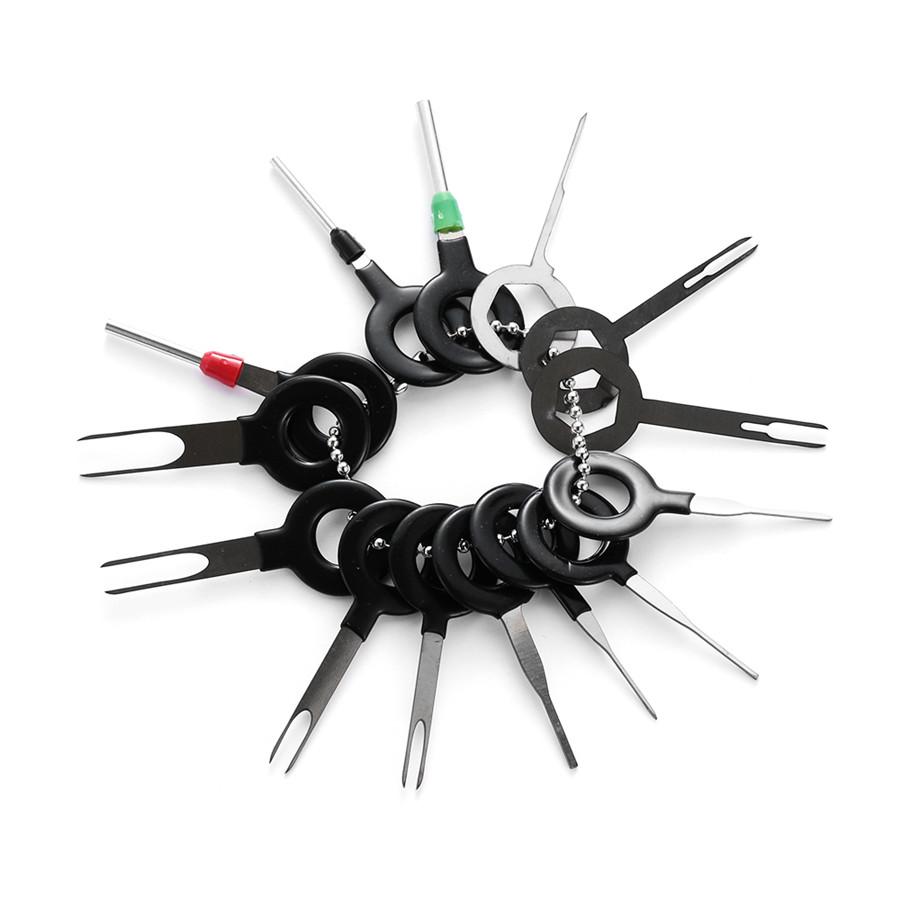 14 шт. Универсальные инструменты для извлечения контактов автомобильных разъемов проводки