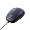 ELECOM BlueLED Mouse EPRIM Wired 3 Button Black M-Y8UBBK