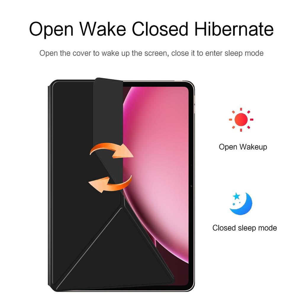Кожаный чехол для Xiaomi Pad 7, подставка-оригами, магнитная крышка для планшета, автоматическое пробуждение/засыпание