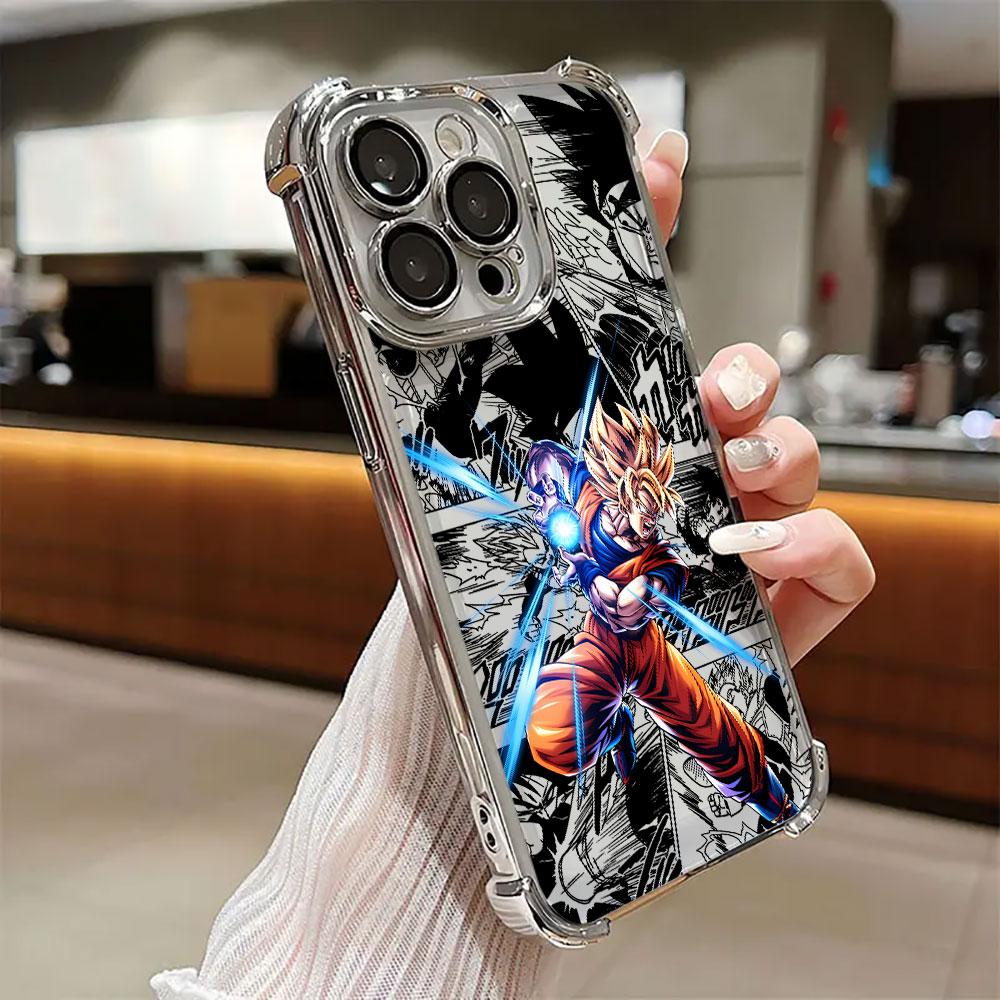 Японское аниме D-Dragon Balls Чехол Для iPhone 17 Pro 16 15 14 13 12 11 Pro Max Чехол 17 Plus 17E 16E 17Air Силиконовая Крышка для Телефона