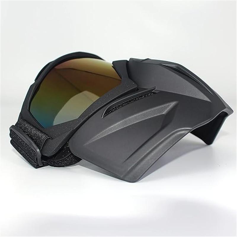 Tactical CS Paintball Goggles Mask Windproof Anti-Fog Protective Detachable Adjustable Cycling Motorcycle Helmet Glasses