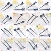 Accessories Women Girls Barrette Hairpin Bling Headwear Edge Clamp Crystal Rhinestone Hair Clip