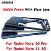 For Redmi Note 10 Pro Middle Frame With Lens Holder Replacement Parts For Redmi Note 11 4G