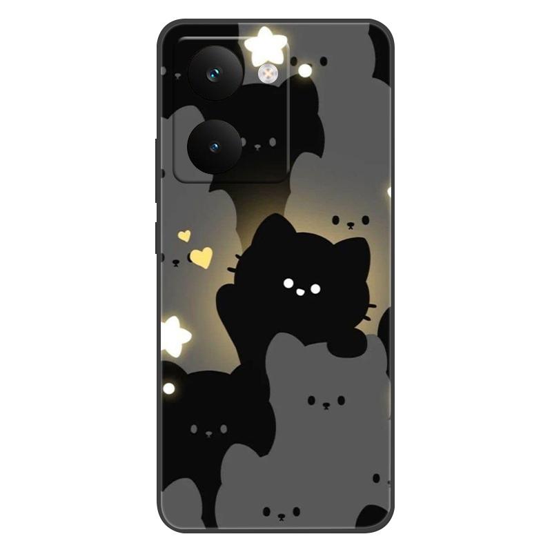 For Oppo Realme P3 Ultra 5G Case Ultra-light Texture Silicone Soft Shell Brand New Style Cool Scenery Cute Little Animals Case