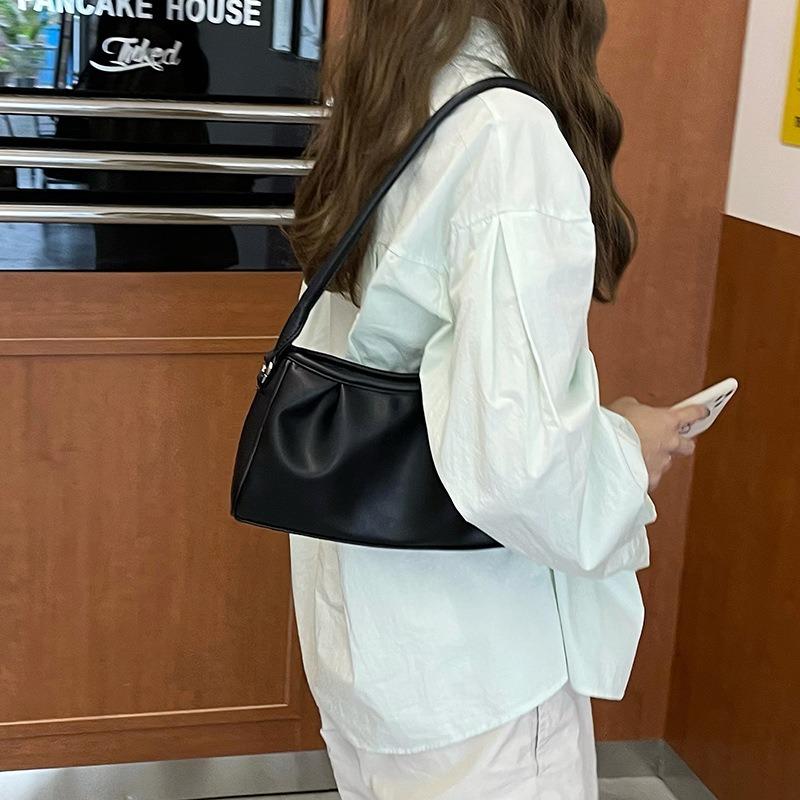 Складчатая сумка-облако женская сумка под мышку нишевый дизайн кроссбоди универсальная маленькая сумка 2 новых трендовых